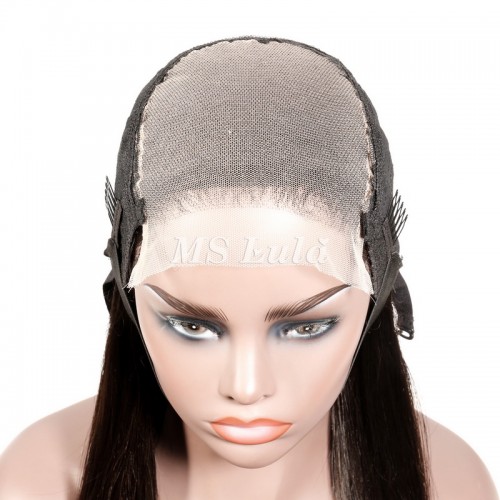 Straight 4x4 5x5 6x6 7x7 Transparent Closure Wig | Human Hair Wig | Lace Front